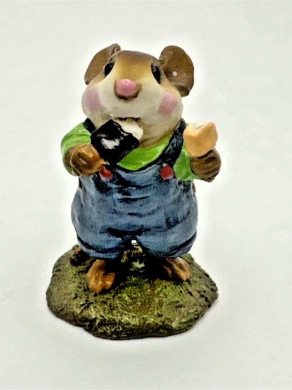 Wee Forest Folk M-261 Double Delight 2000 WFF W. Peterson Blue Green Special